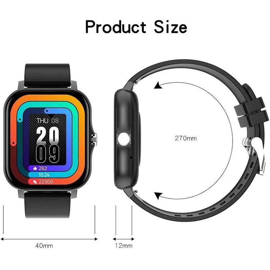 Smart Watch for Women Fitness Tracker,Smart Watches for Women Digital Mens Watches Make/Answer Call Waterproof Running Smartwatch Android and iOS iPhone Compatible Heart Rate Monitor
