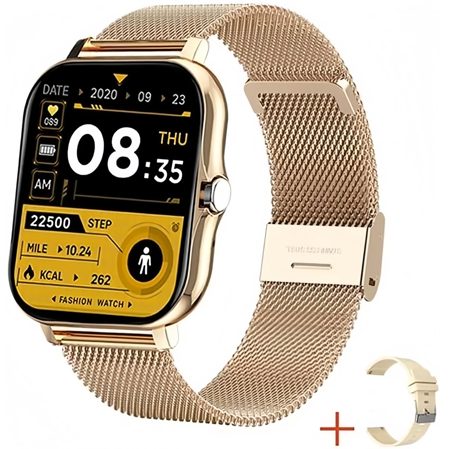 Smart Watch for Women Fitness Tracker,Smart Watches for Women Digital Mens Watches Make/Answer Call Waterproof Running Smartwatch Android and iOS iPhone Compatible Heart Rate Monitor