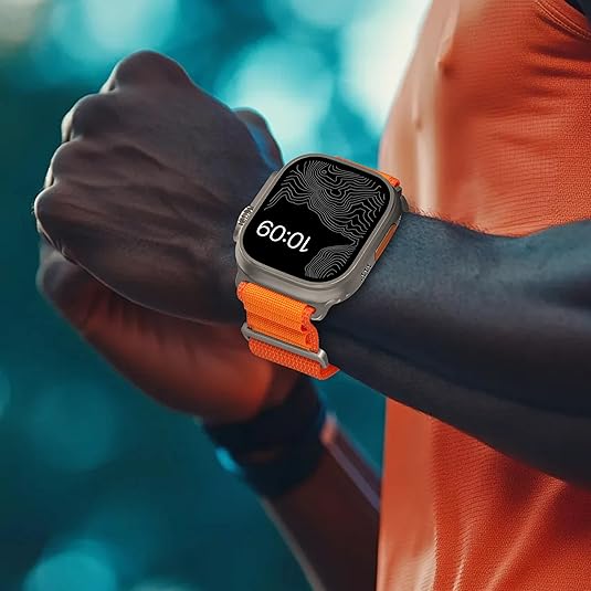 7 In 1 Set Smart Watch with 7 Straps, 2.19inch Full Touch Screen, Fitness Tracker Sleep Monitoring, Voice Assistant, Wireless Call Make/Answer, Music Control, Message Notification, Best Gift