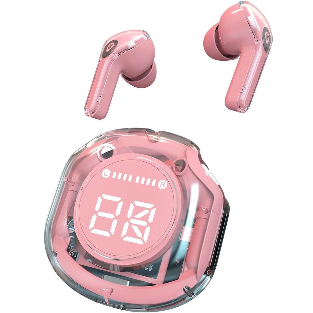 【Promotion】Wireless Earbuds, Bluetooth 5.3 Earphones with Hi-Fi Sound, Noise Cancelling TWS Bluetooth Headphones ,Low Latency Gaming, Long Battery Life