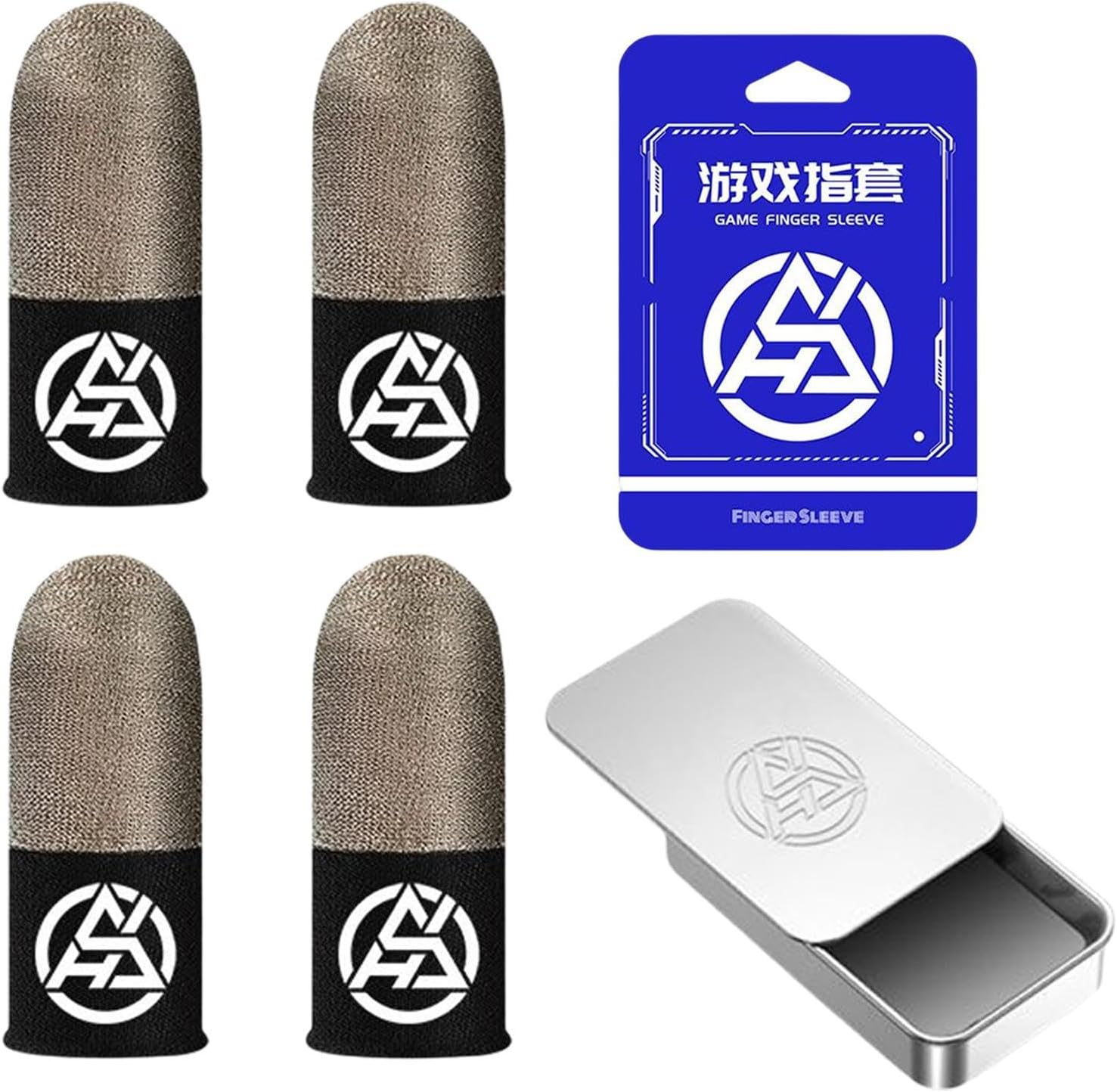 Finger Covers - Finger Gloves | Finger Sleeves for Mobile | Finger Sleeves for Mobile Gaming, Breathable Glow in The Dark Finger Covers, Fits All Dispo