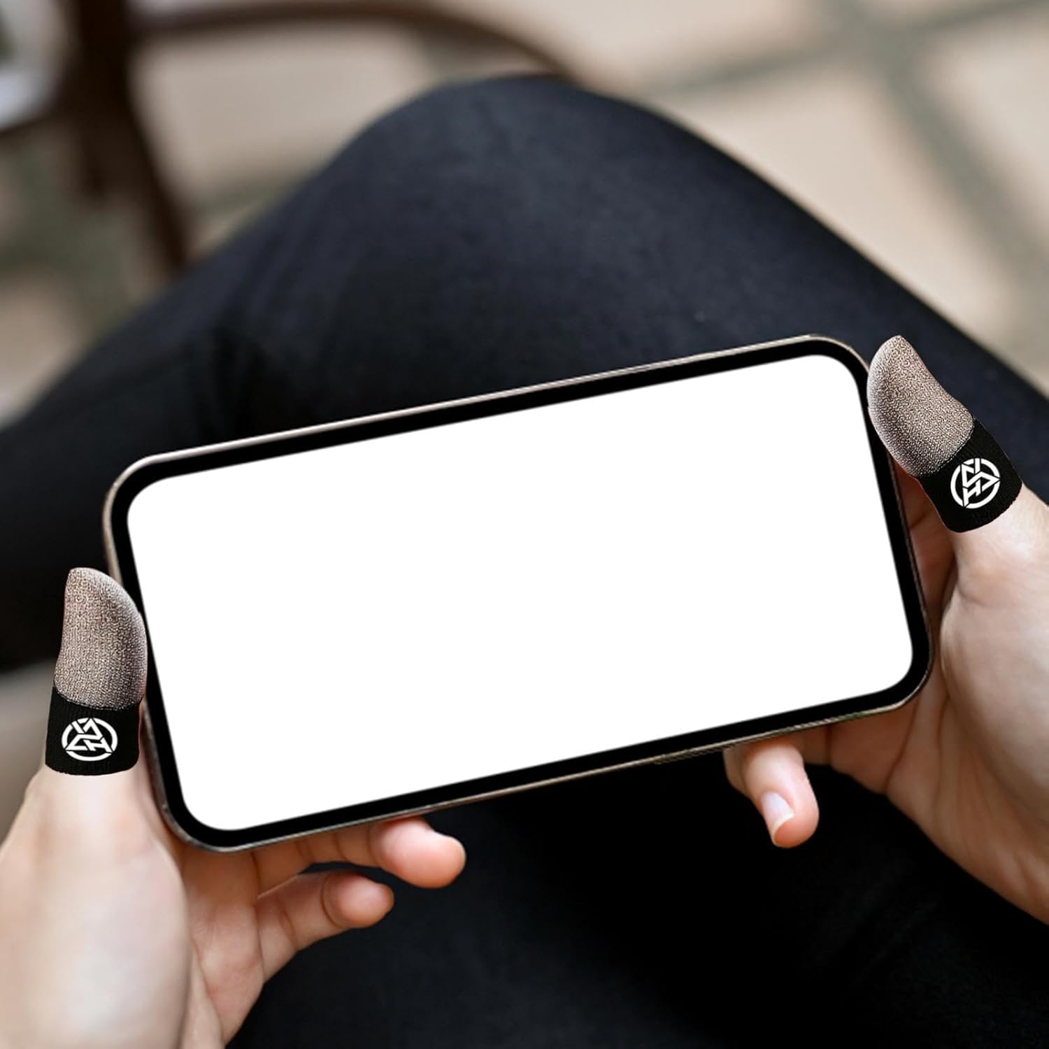 Finger Covers - Finger Gloves | Finger Sleeves for Mobile | Finger Sleeves for Mobile Gaming, Breathable Glow in The Dark Finger Covers, Fits All Dispo