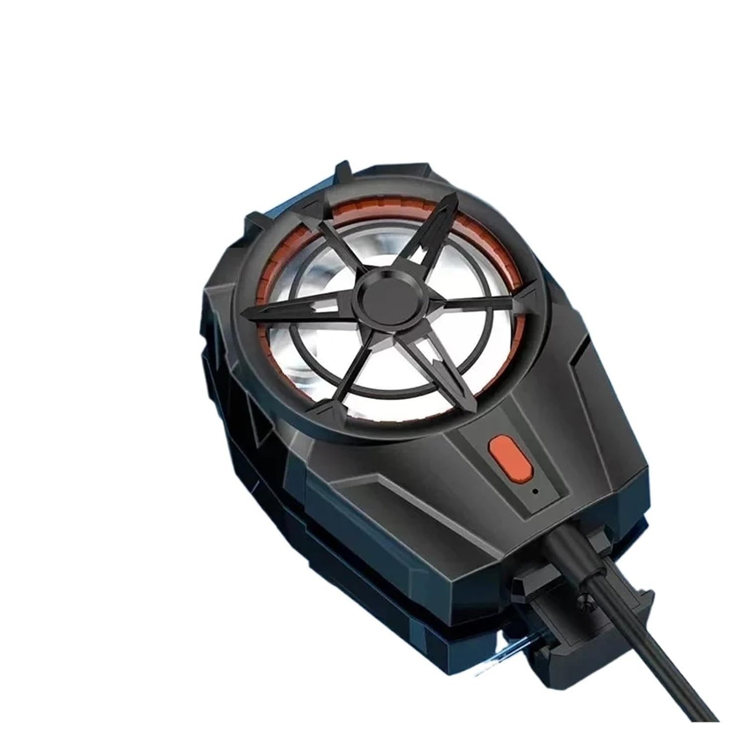 Phone Cooler for Gaming, Universal Phone Cooling Fan with 3 Cooling Modes, Mobile Phone Radiator Case for iPhone Android Smartphones from 4.5 to 7in, Cell Phone Cooler for Live Streaming