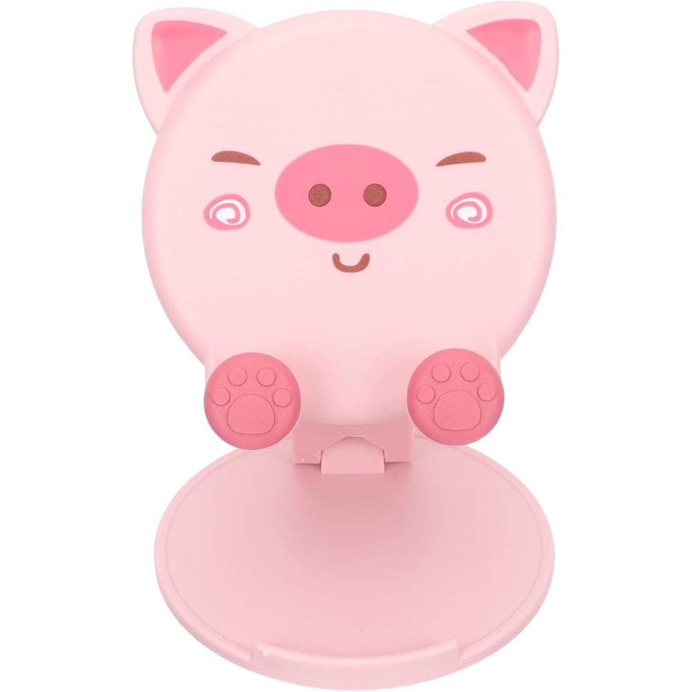 Adorable Pig&Panda Phone Desktop Stand,Cute Cartoon Phone & Tablet Stand - Adjustable, Universally Compatible, Multifunctional Desktop Holder for Seamless Browsing and Viewing Experience