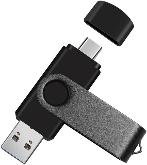 【Clearance Sale】[High Speed USB C Flash Drive] High Speed Dual OTG USB C Flash Drive 64GB 2-in-1 USB + Type C Thumb Drive for Samsung, Huawei, MacBook, Chromebook Pixel etc