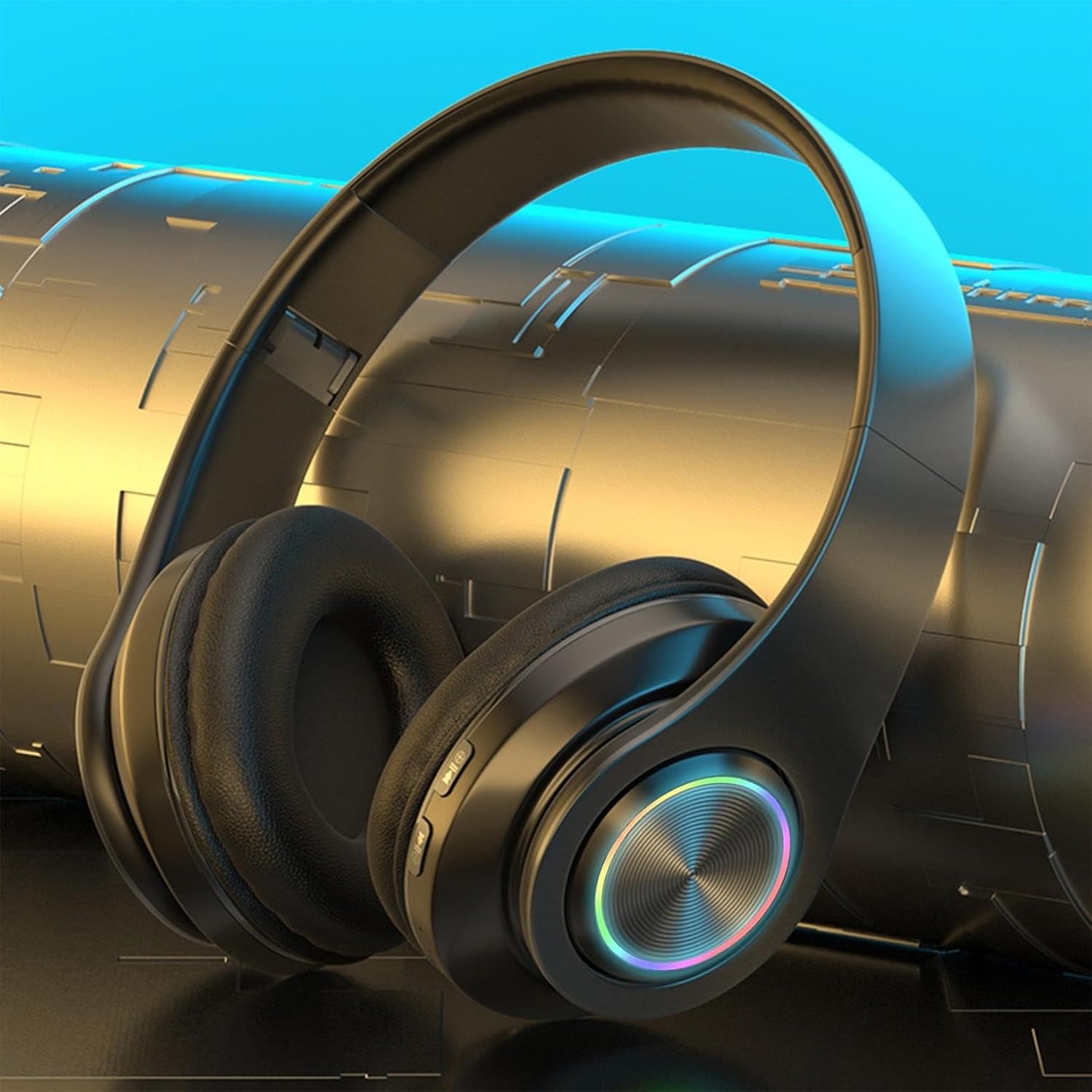 【Clearance Sale】Wireless Headphone, Retractable & Foldable Headset | Long Battery Life, for Tablet Computer/ PC/ TV/ Cellphones/ Travel, Enjoy Music for Gift