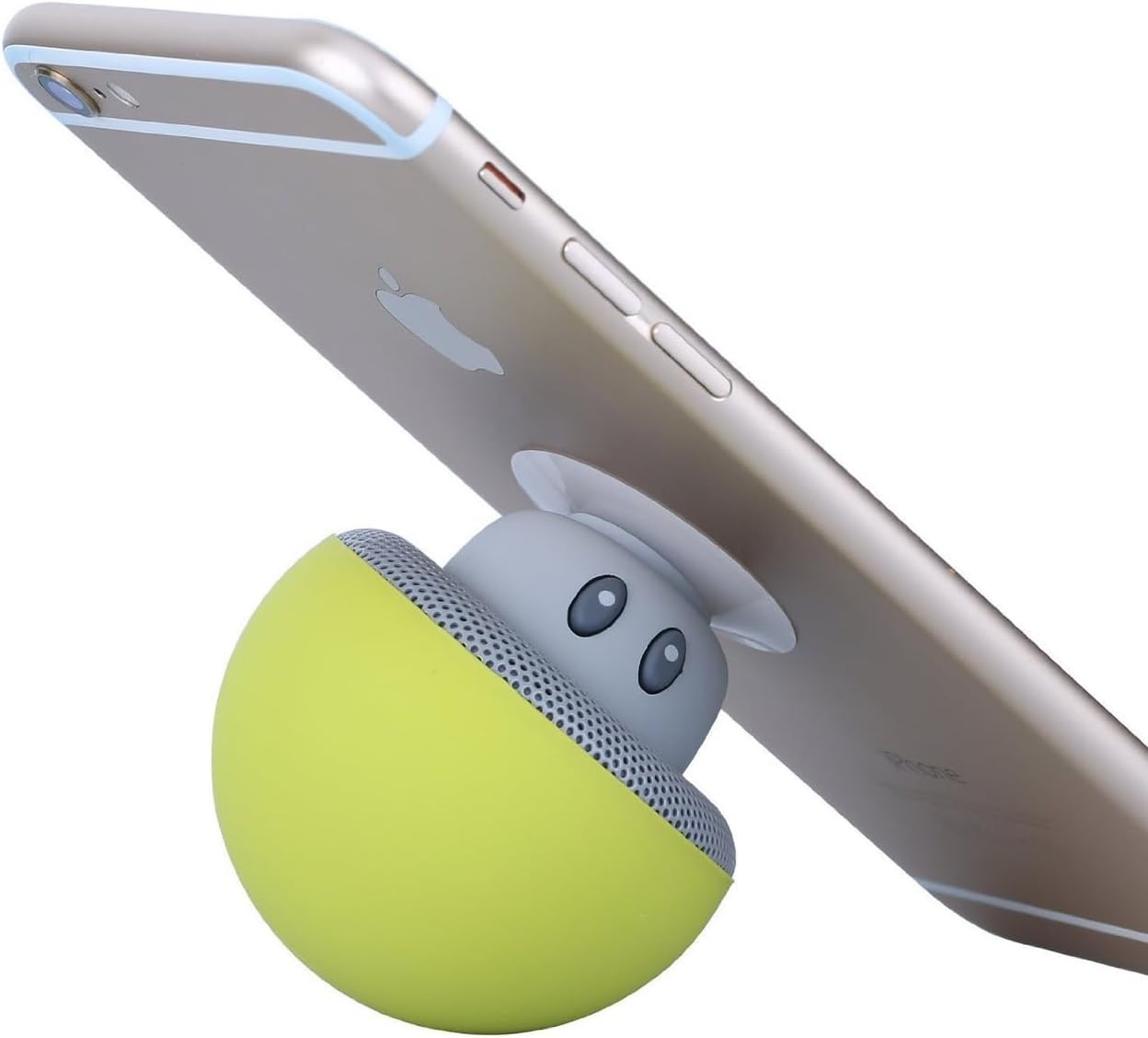 【Clearance Sale】1pc Cute Little Mushroom Head Portable Wireless Speaker, Can Be Used As A Mobile Phone Stand, Small And Delicate And Fall-Proof, Suction Cup Suction, Mini Cartoon Mushroom Head Speaker