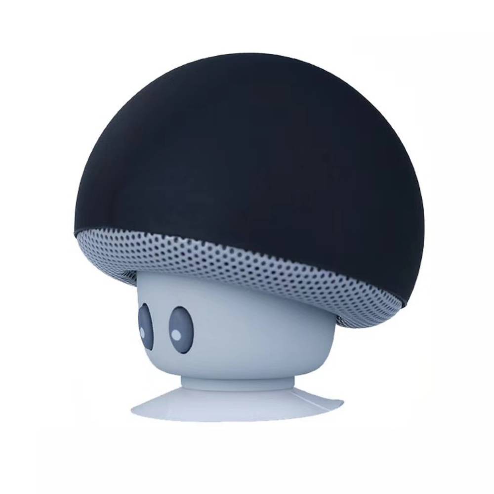 【Clearance Sale】1pc Cute Little Mushroom Head Portable Wireless Speaker, Can Be Used As A Mobile Phone Stand, Small And Delicate And Fall-Proof, Suction Cup Suction, Mini Cartoon Mushroom Head Speaker