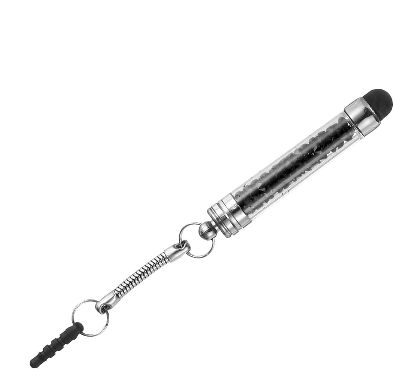 Mini Crystal Stylus Pen with Dust Plug, Colorful Glittery Tip, Compact Design for iPad & iPhone - Ideal for Drawing, Note-Taking & Precision Tasks, Portable & Precise Control|Sparkling Stylus|Durable