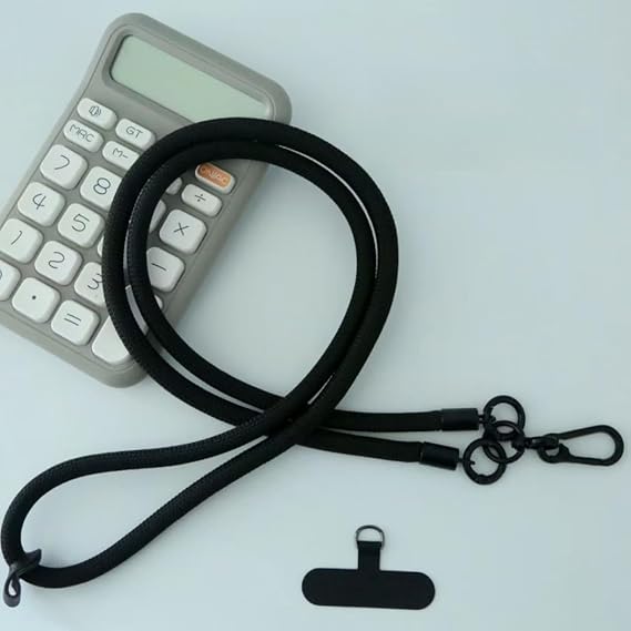 Shoulder Lanyard Strap for Mobile Phones, Camera, ID Card Holder, Badge Holder, Body Strap, Cross Body Lanyard - 8mm Diameter, 150cm Length