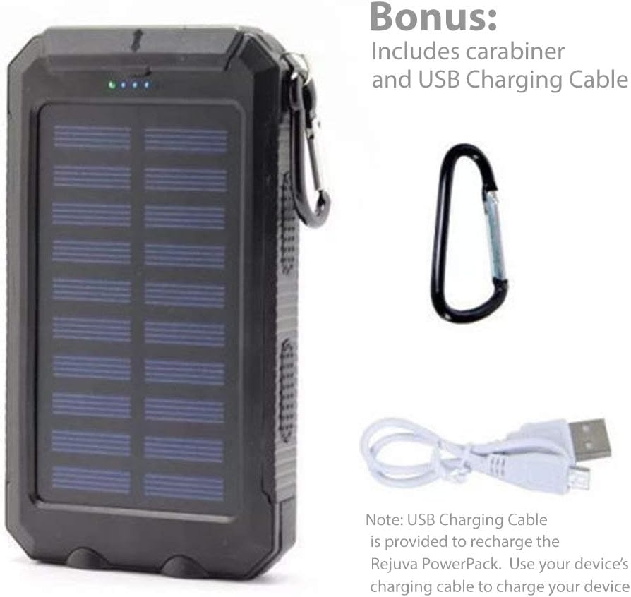 Portable Solar Mobile Phone Charger, Camping External Battery Charger For Mobile Phones, 2 USB/ LED Flashlights With Compass For Outdoor Activities, 20000mAh Portable Solar Power Bank