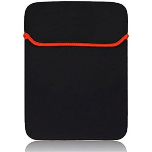 【Final Clearance】Multi-Size Laptop Sleeve Bag Lightweight Water-Repellent Computer Case Tablet Pouch with Reflective Trim and Handle, Memory Foam Material, Black, Notebook Carrying Bag