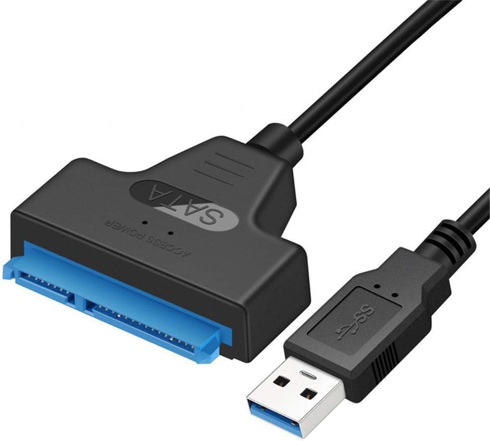 USB 3.0 to SATA III SSD HDD 2.5" Hard Drive Adapter Cable, Supports UASP