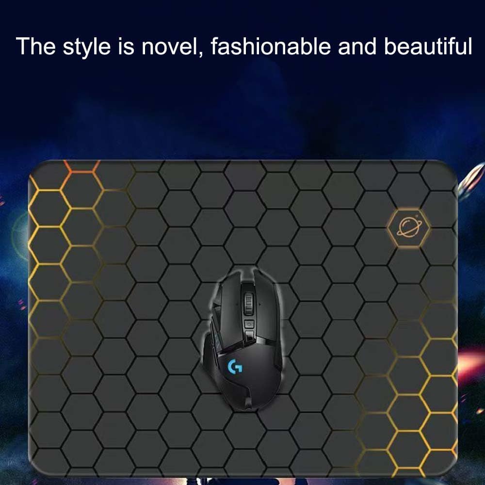 【Final Clearance】Mouse Pad with Stitched Edge, Comfortable Mouse Pads with Non-Slip Rubber Base, Durable and Washable Mousepads for Computers Laptop Mouse,210x260mm