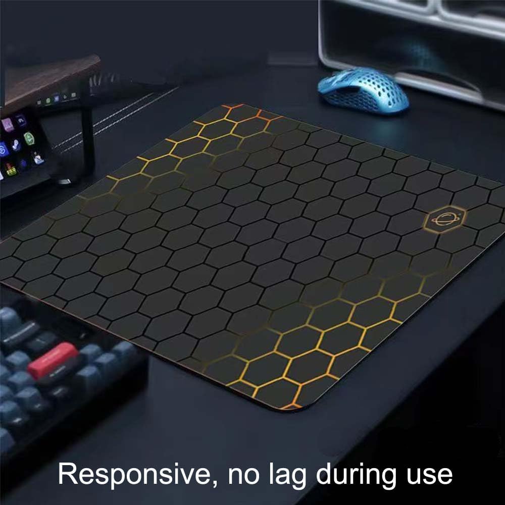 【Final Clearance】Mouse Pad with Stitched Edge, Comfortable Mouse Pads with Non-Slip Rubber Base, Durable and Washable Mousepads for Computers Laptop Mouse,210x260mm