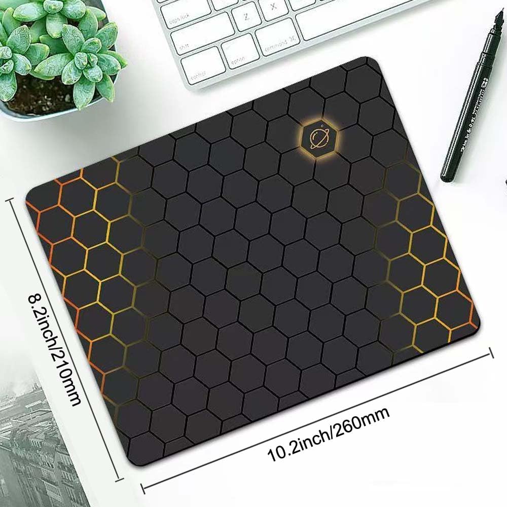 【Final Clearance】Mouse Pad with Stitched Edge, Comfortable Mouse Pads with Non-Slip Rubber Base, Durable and Washable Mousepads for Computers Laptop Mouse,210x260mm