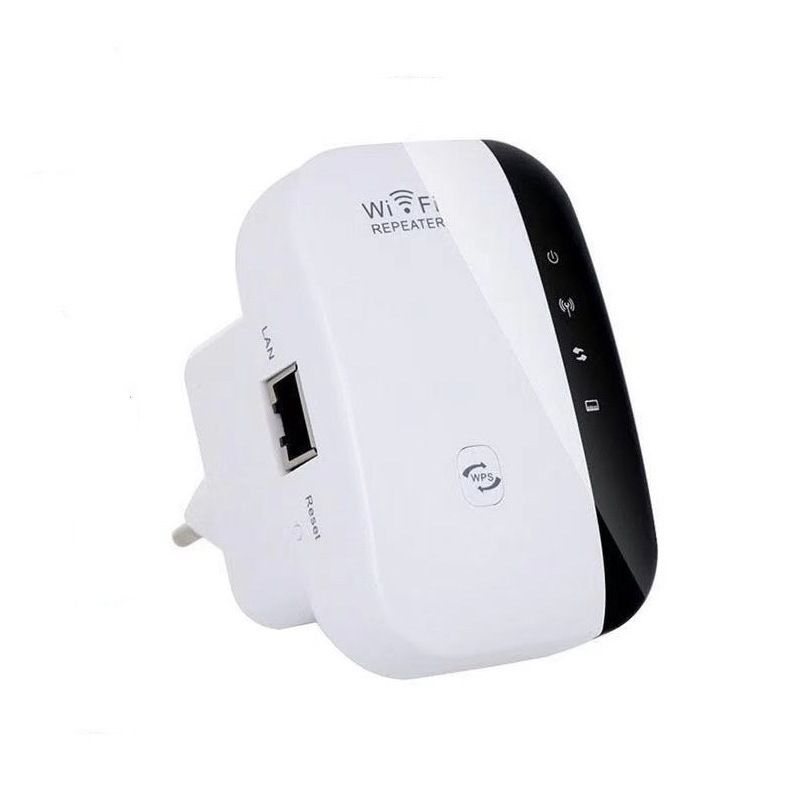 WiFi Booster, WiFi Extender, WiFi Repeater, Covers Up to 3650 Sq.ft and 45 Devices, Internet Booster - with Ethernet Port, Quick Setup, Home Wireless Signal Booster