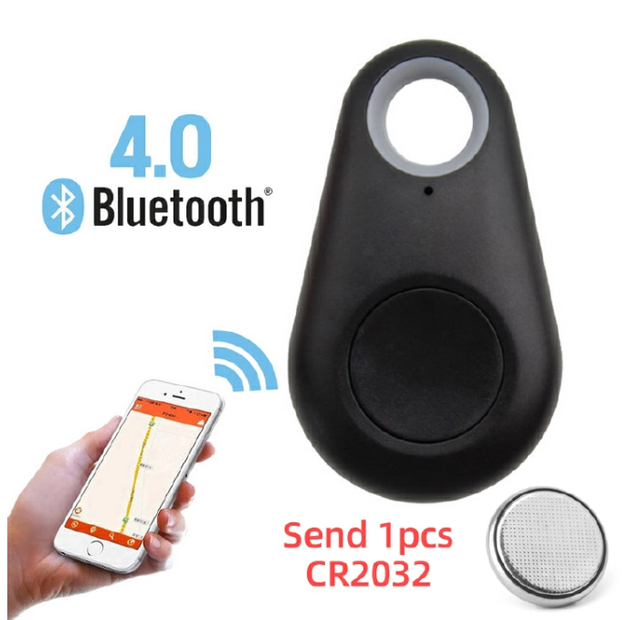 Smart Bluetooth GPS Tracker Key Locator Pet Anti-Lost Tag Sensor Device With Bluetooth For Kids Wallets Luggage Suitcases