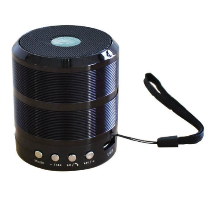 Portable Bluetooth Speaker , Metal Powerful Louder Sound No Distortion Support Mobile Storage Device TF Card Compatible With PC And IOS, For Family Trip