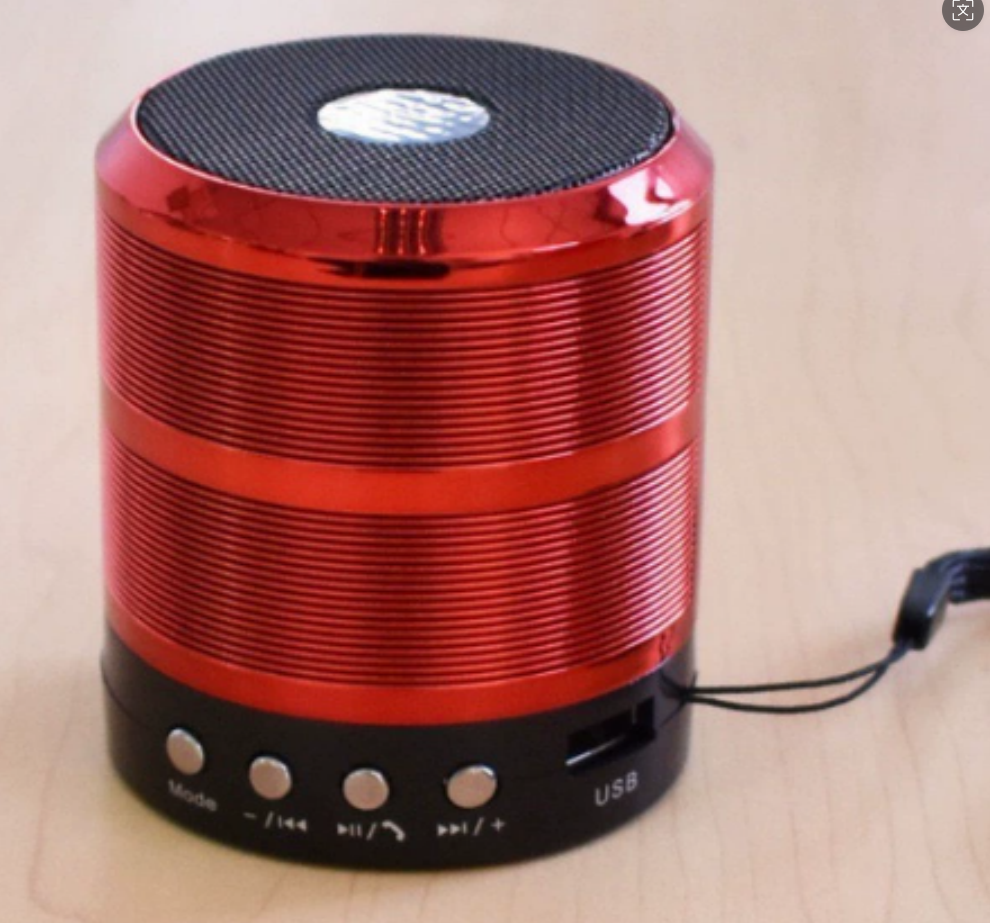 Portable Bluetooth Speaker , Metal Powerful Louder Sound No Distortion Support Mobile Storage Device TF Card Compatible With PC And IOS, For Family Trip