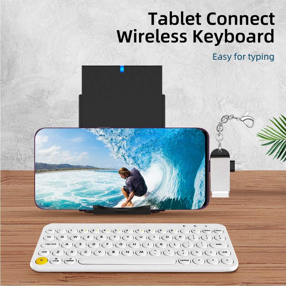 2 in 1 OTG Adapter USB 3.0 Female to Type C & Micro USB Male Connector, Dual Interface, High Speed Data Transfer, Compatible with USB Devices