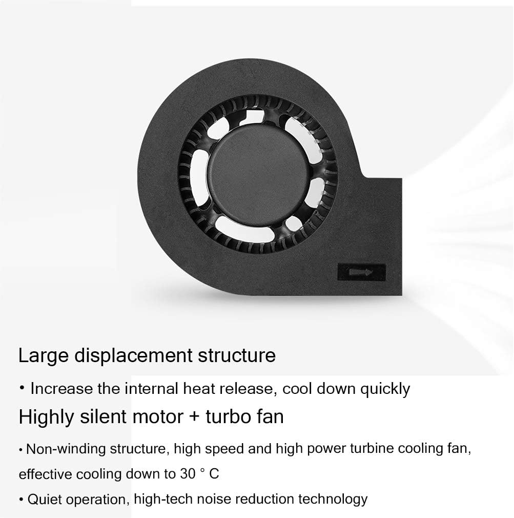 【Clearance Sale】Laptop Cooler With Vacuum Fan | Innovative Design for Rapid Cooling | 1800-4200 RPM | Compatible with Laptop Cooling Pads