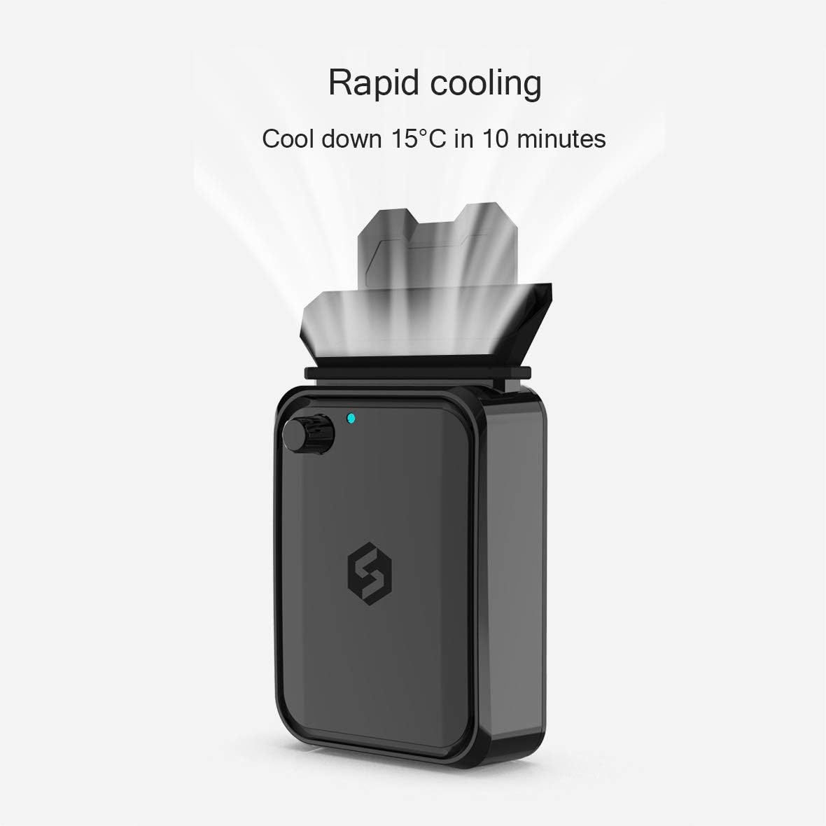 【Clearance Sale】Laptop Cooler With Vacuum Fan | Innovative Design for Rapid Cooling | 1800-4200 RPM | Compatible with Laptop Cooling Pads