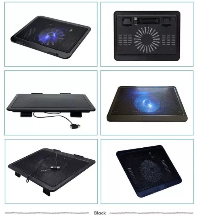 【Clearance Sale】Laptop Cooling Base with Luminous Pad, Compatible with 10 14 Inch Laptops, Lightweight and Easy to Store