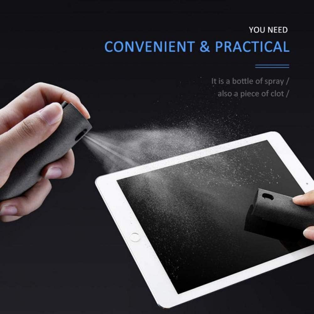 【Clearance Sale】Mini Screen Cleaner Spray – Finger Proof Screen Cleaner for Smartphones, iPads, MacBooks, Laptops, Car Screens, Touchscreens – 3 in1 Mist Cleaner, Microfiber Cloth and Protective Cover