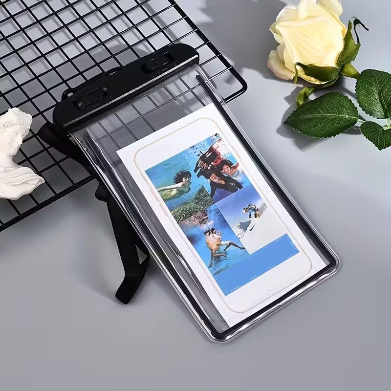 Waterproof Mobile Phone Cases Transparent Phone Underwater Storage Bag Swimming Diving Protective Swimming Bags Waterproof Phone Case Water proof Bag Mobile Phone Pouch PV Cover