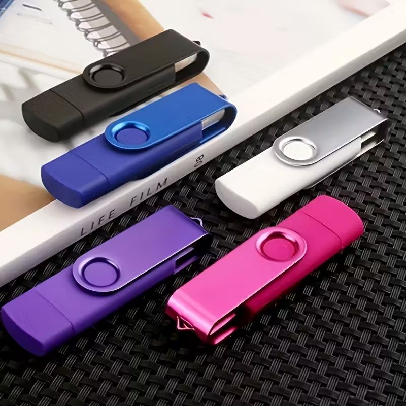 【Clearance Sale】[High Speed USB C Flash Drive] High Speed Dual OTG USB C Flash Drive 64GB 2-in-1 USB + Type C Thumb Drive for Samsung, Huawei, MacBook, Chromebook Pixel etc