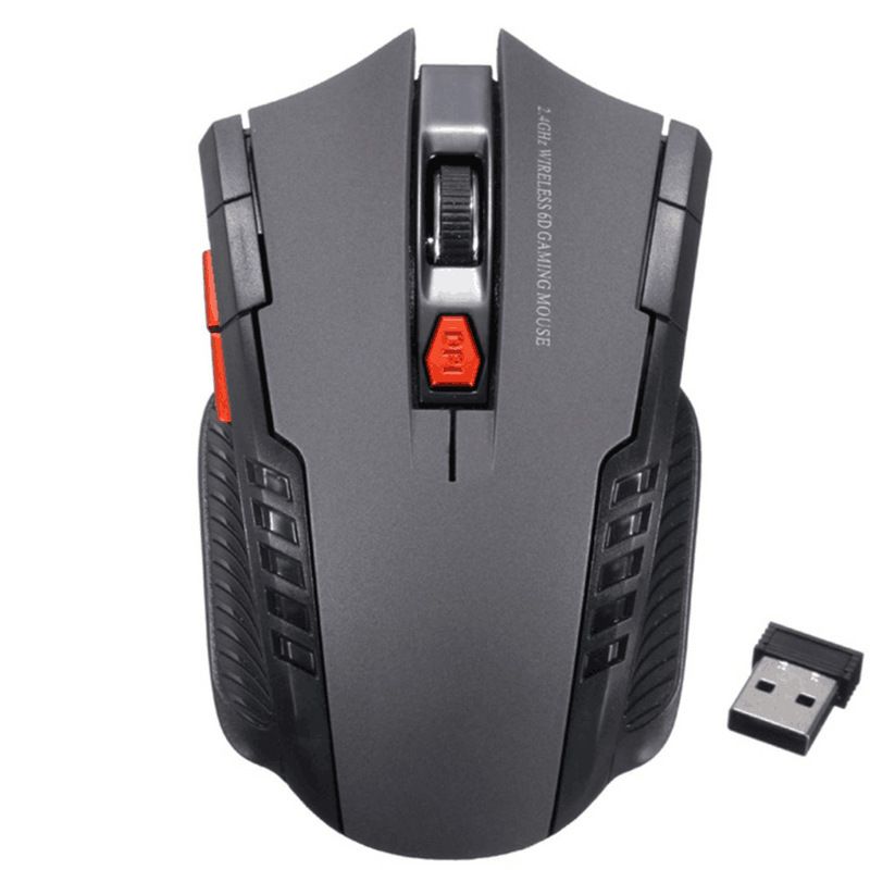 2.4GHz Wireless Optical Mouse Game Mice with USB Receiver Mouse for PC Office Laptops