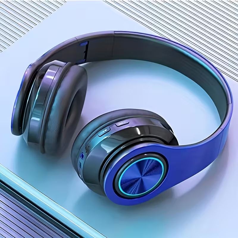 【Clearance Sale】Wireless Headphone, Retractable & Foldable Headset | Long Battery Life, for Tablet Computer/ PC/ TV/ Cellphones/ Travel, Enjoy Music for Gift