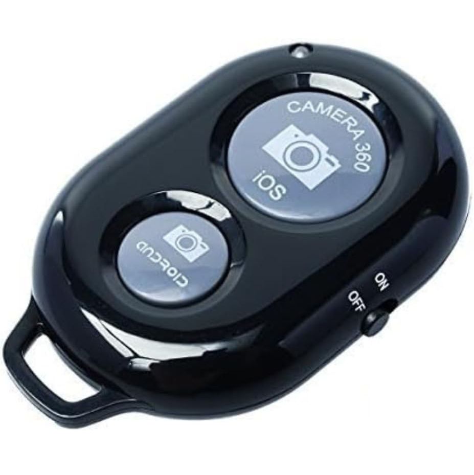 【Clearance Sale】Wireless Camera Remote Control - Wireless Remote for iPhone & Android Phones iPad iPod Tablet, Clicker for Photos & Videos