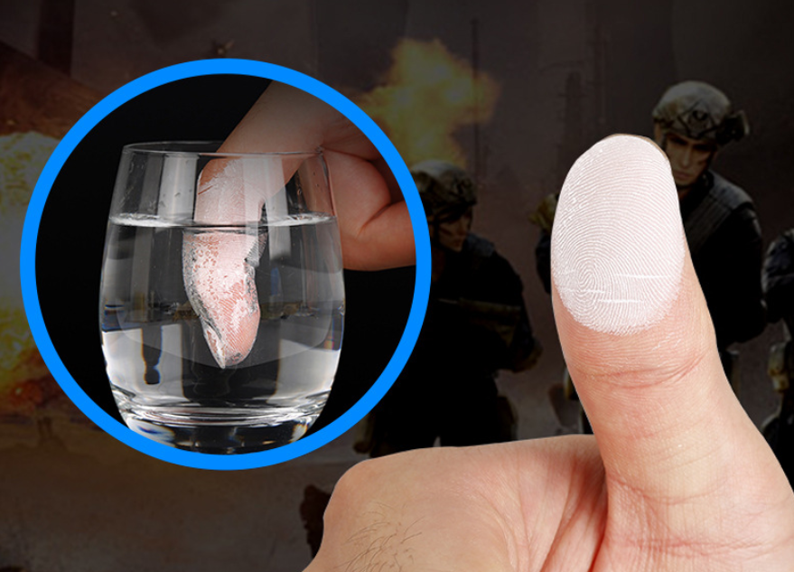 【Final Clearance】Solid Hand Game Powder Hand Speed Powder King Eat Chicken Fingers Anti-slip And Anti-sweat Esports Hand Game Powder Hand Game