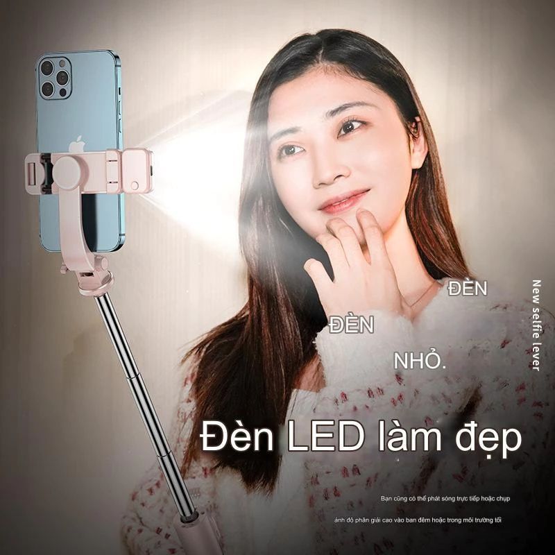 170cm Phone Tripod,Tripod with Fill Light and Remote,Aluminum Selfie Stick Phone Stand Compatible with Cell Phone/Camera/Ring Light/DJI/GoPro