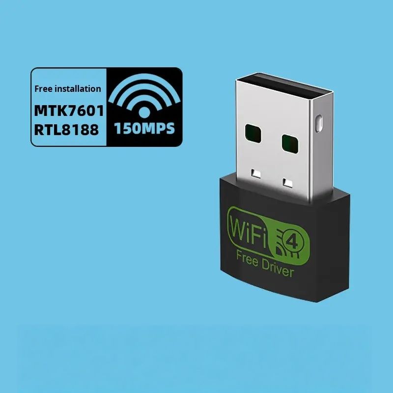 USB WiFi Bluetooth Adapter,150/600Mbps Single/Dual Band 2.4/5GHz Wireless Network Card, USB WiFi Dongle for PC/Laptop/Desktop, Support Windows XP/7/8.1/10