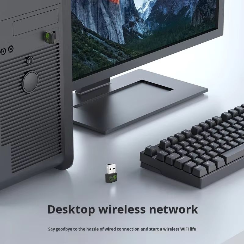 USB WiFi Bluetooth Adapter,150/600Mbps Single/Dual Band 2.4/5GHz Wireless Network Card, USB WiFi Dongle for PC/Laptop/Desktop, Support Windows XP/7/8.1/10