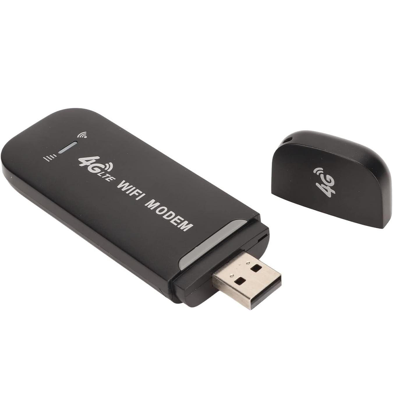 4G LTE USB WiFi Router Modem Dongle, Mobile WiFi Hotspot with SIM Card Slot, Connect Up to 10 Devices, 150Mbps High Speed for Tablet Laptop Phone PC Computers TV