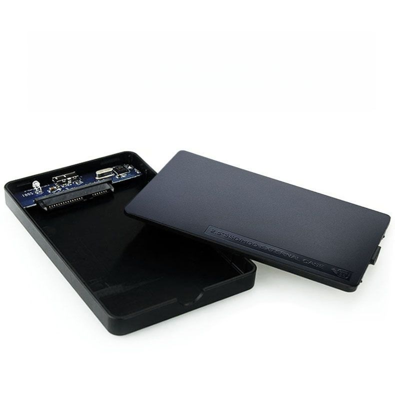 2.5-Inch IDE Parallel Port Mobile Hard Disk Box, USB 2.0 Portable High-Speed Hard Disk Box with External Storage,Suitable for PC Notebook Computers(No Screws)