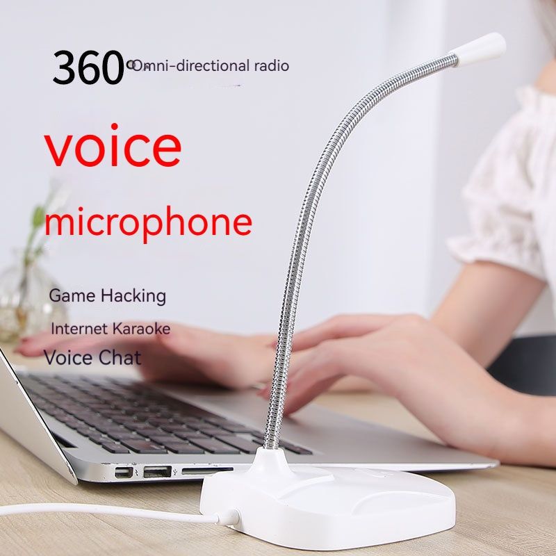 【Final Clearance】Recording Microphone, Computer PC Podcast Condenser Omnidirectional Mic with Mute Button for Laptop, Mac, PS4 - Vocal, Podcasting, Skype, YouTube, Streaming