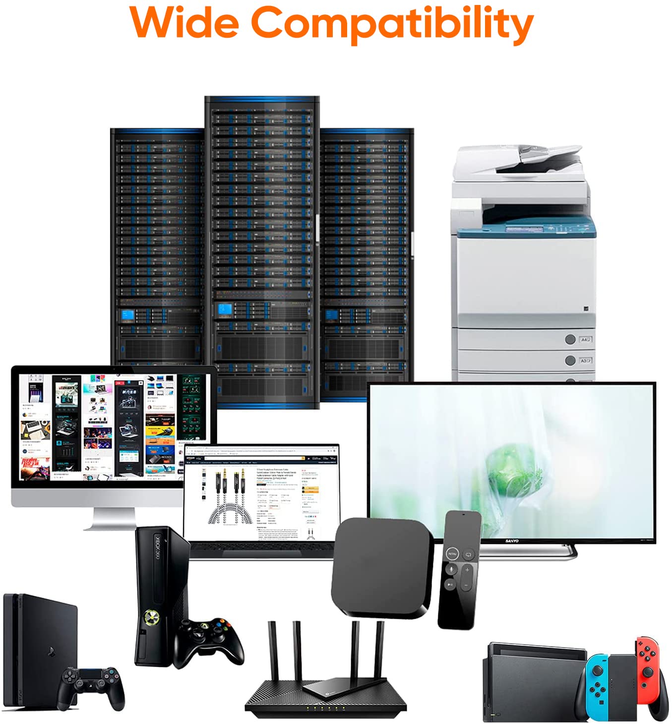 【Final Clearance】3m 5m Cat5e 6in Blue Patch Cable UTP 24AWG 350MHz Pure Bare Copper Snagless RJ45 Fullboot Series Ethernet Cable