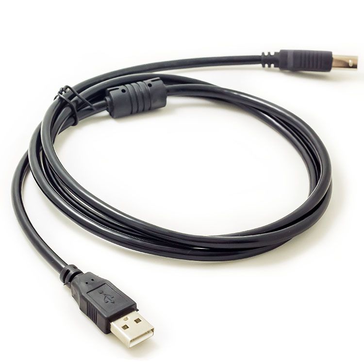 【Final Clearance】Nickel Plated Shielded USB2.0 USB 2.0 Type a Male to Type B Male Data Printer Scanner Cable 1.5M