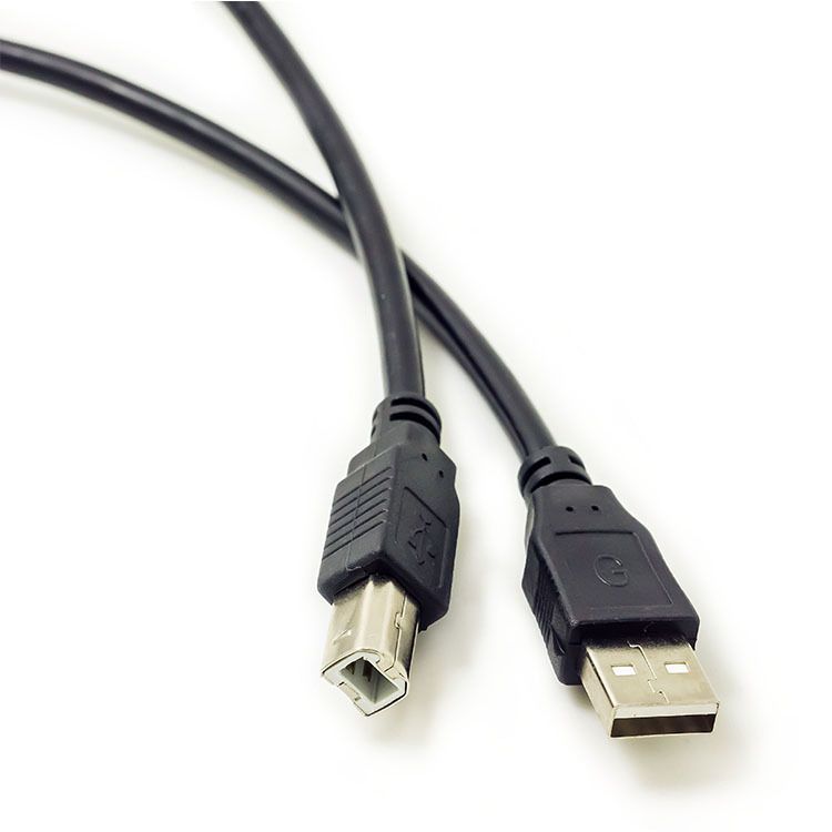 【Final Clearance】Nickel Plated Shielded USB2.0 USB 2.0 Type a Male to Type B Male Data Printer Scanner Cable 1.5M