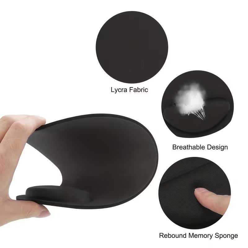 【Final Clearance】Non-Slip Mouse Pad with Wrist Support, Business Style Mouse Mat, Perfect for Students, Workers, Laptop, Home, Office & Travel, Ergonomic Design, High Grade Gaming Mouse Mat