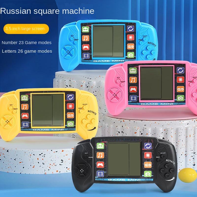 3.5 Inch Screen Handheld Game Console Plastic Retro Game Consoles Classic Portable Handheld Game Player for Kids