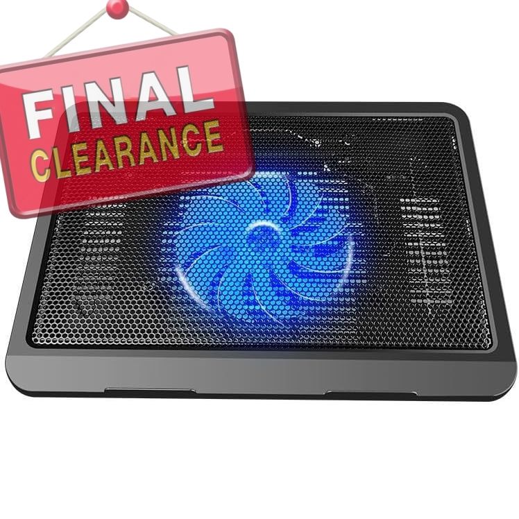 【Clearance Sale】Laptop Cooling Base with Luminous Pad, Compatible with 10 14 Inch Laptops, Lightweight and Easy to Store