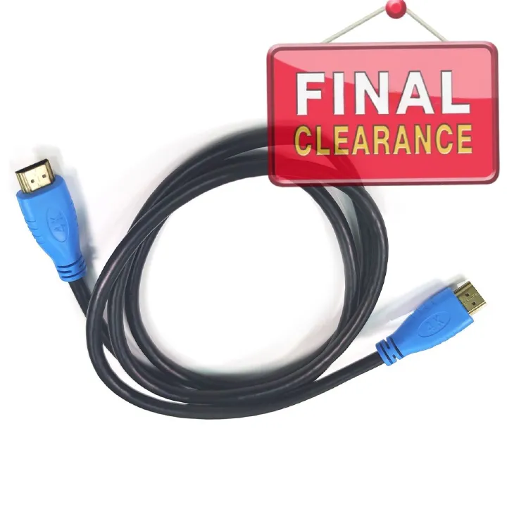【Final Clearance】1.4 Version HDTV High-Definition Cable for TV Set-Top Box Computer Monitor 4Kx2K 3D Projector Connection