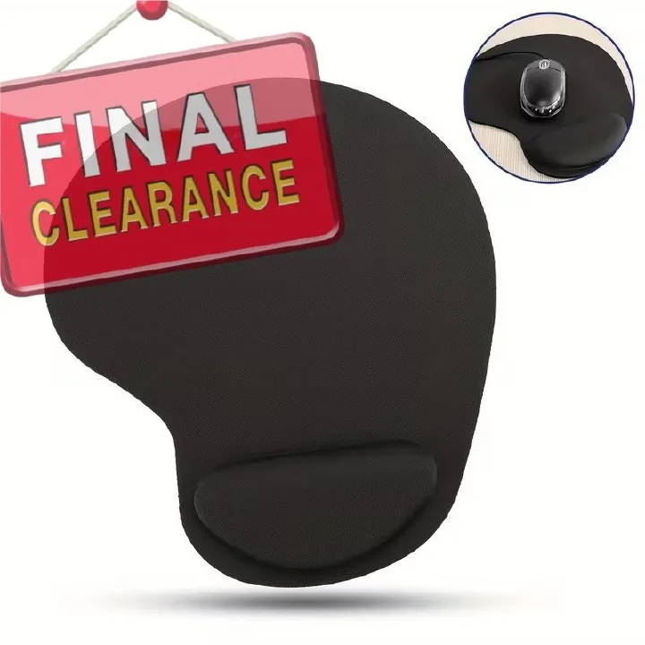 【Final Clearance】Non-Slip Mouse Pad with Wrist Support, Business Style Mouse Mat, Perfect for Students, Workers, Laptop, Home, Office & Travel, Ergonomic Design, High Grade Gaming Mouse Mat