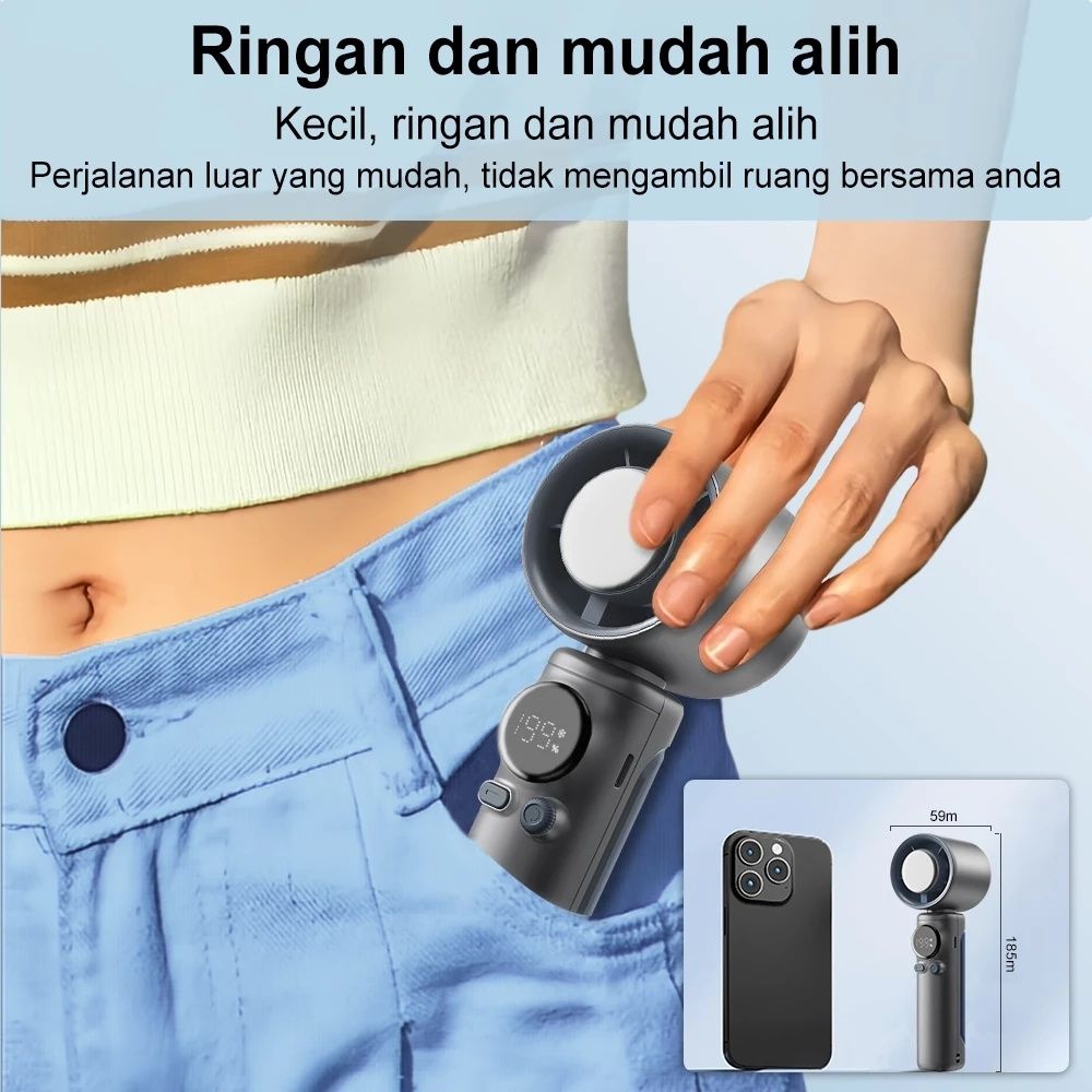 【Final Clearance】Portable Fan for Travel Mini,Pocket Small Handheld Handheld Rechargeable Battery Operated USB Charger - Gifts for Women Teens - Summer to a Beach for a Cooling vacation